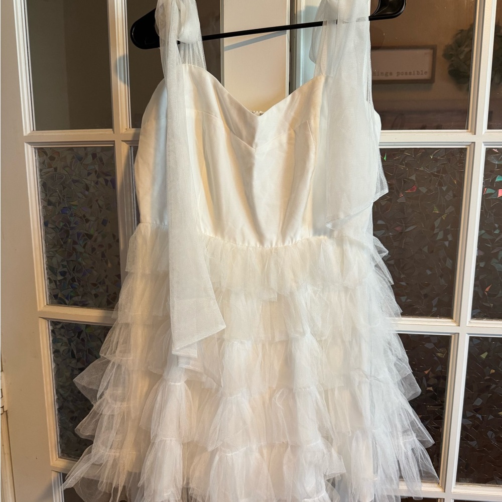 Aura Ivory Tulle Gown